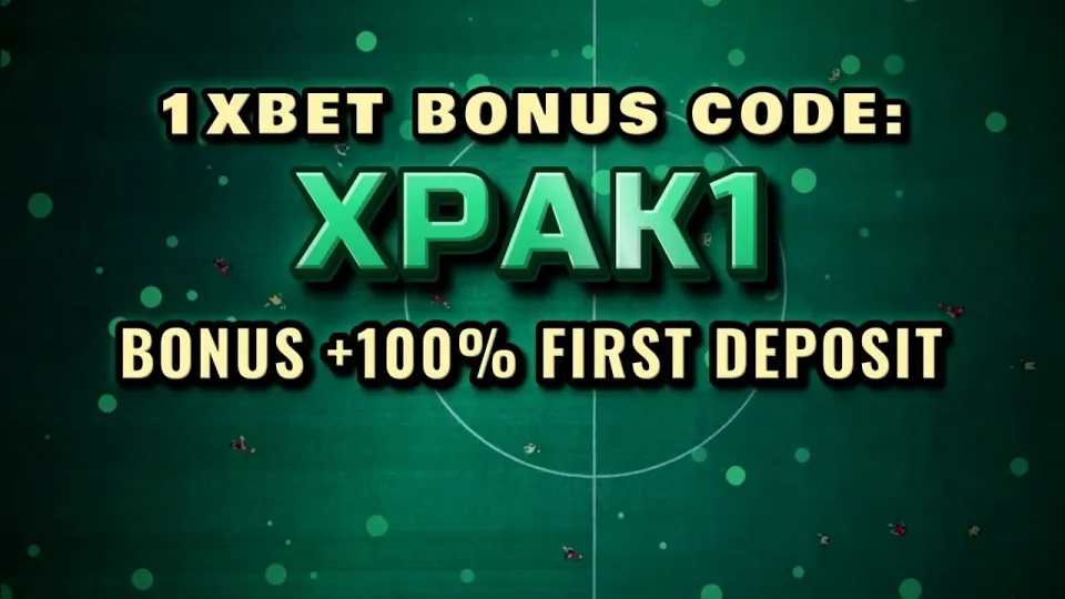 1xBet welcome bonus and the promo code XPAK1 explained